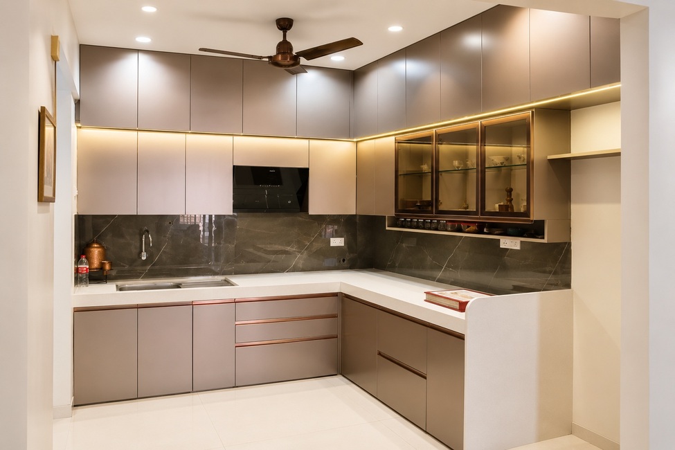 Custom Modular Kitchen
